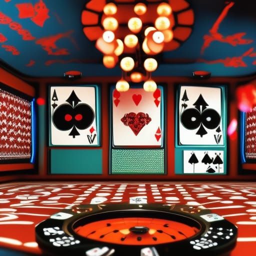 Alice in a Dark Fantasy Casino: CGI Masterpiece