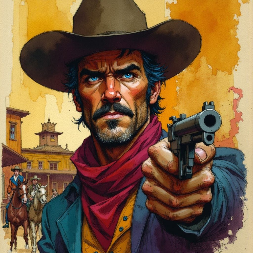 The Villainous Visage: Jesse James and His Gun-Slingin' Stache in the Wild West