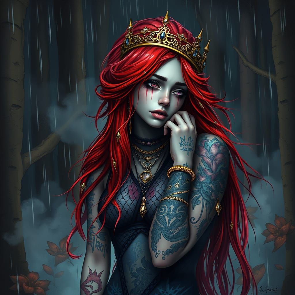 Graffiti Goddess of Lost Love