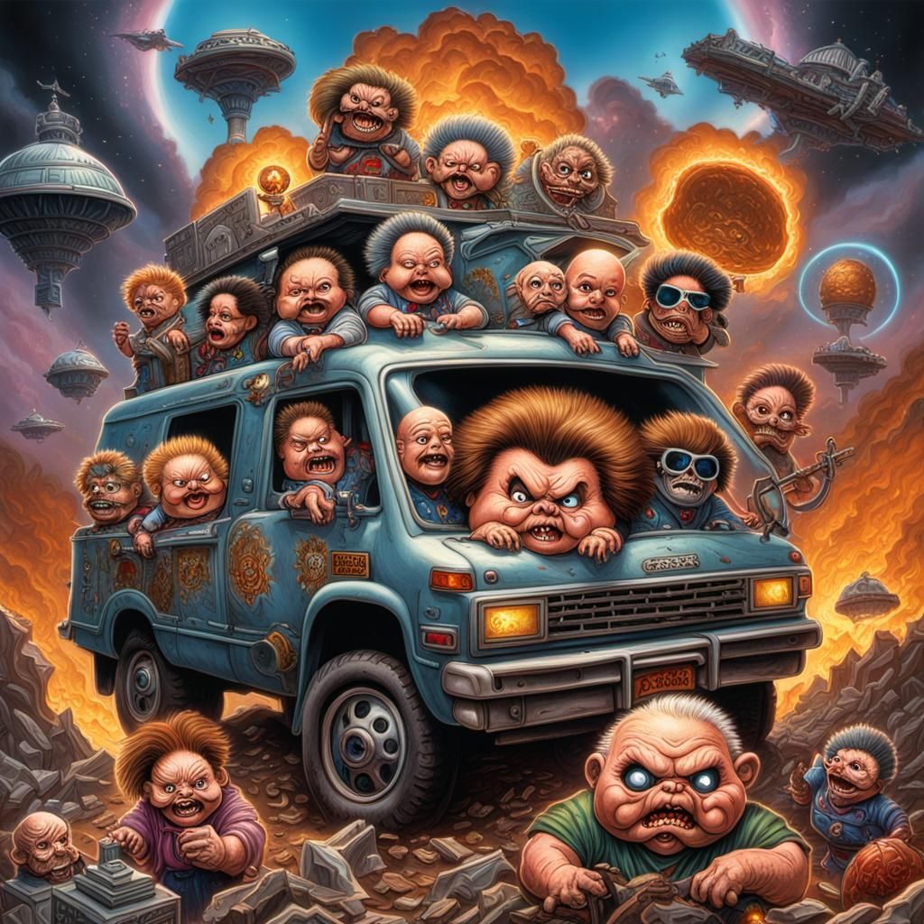 Garbage Pail Kids Trading Card Sticker