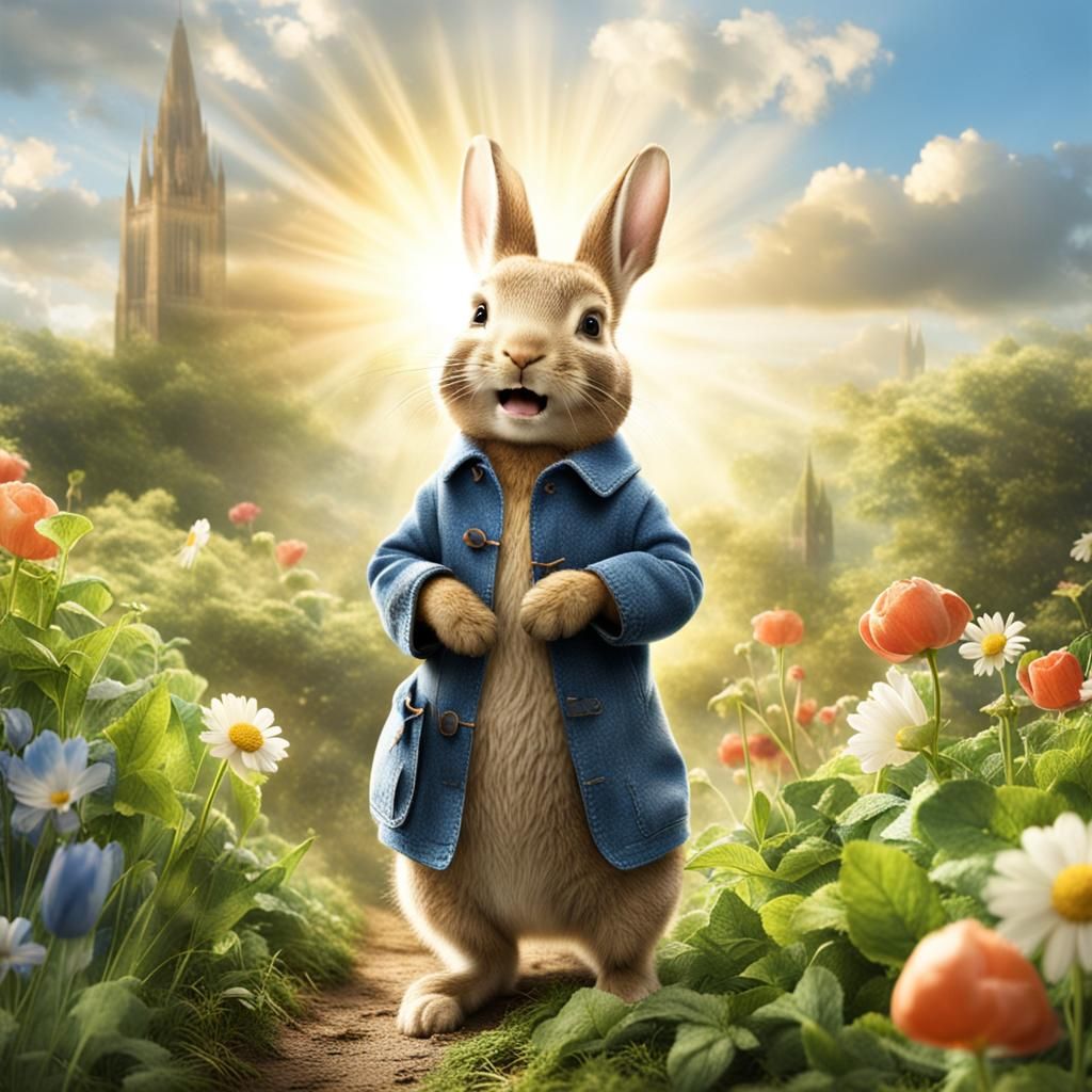 Peter Rabbit in Divine Sunshine