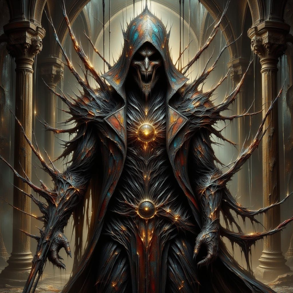 Clockwork Assassin Awakens in Ancient Tomb, in Dystopian Sty...