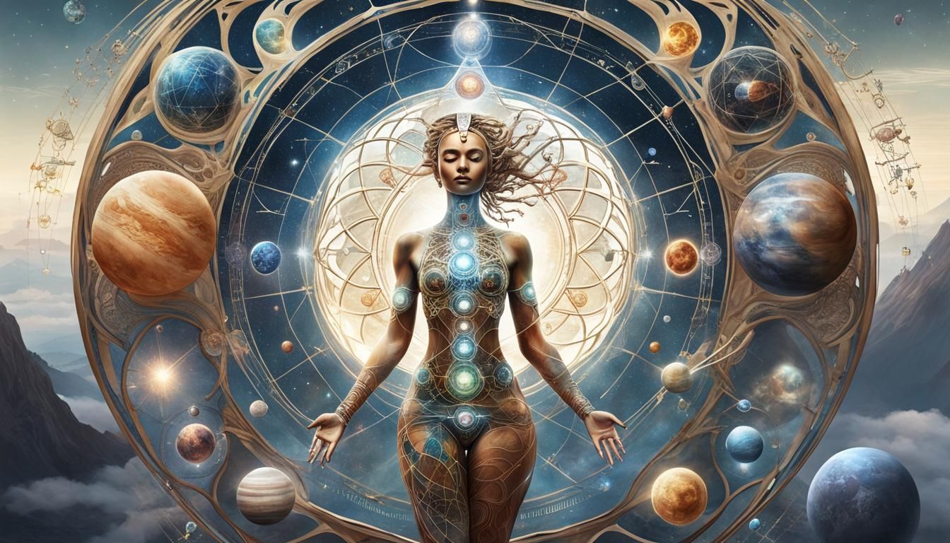 The feminine human anatomy