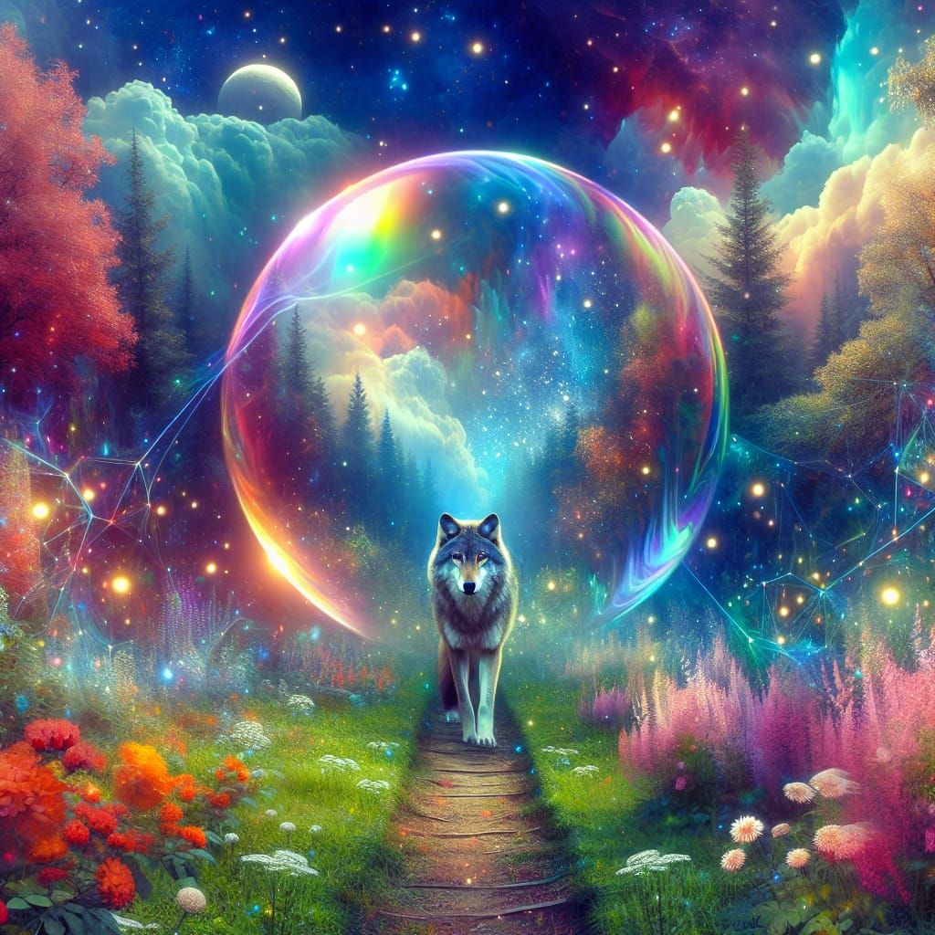 The Cosmic Path of the Wolf 🐺