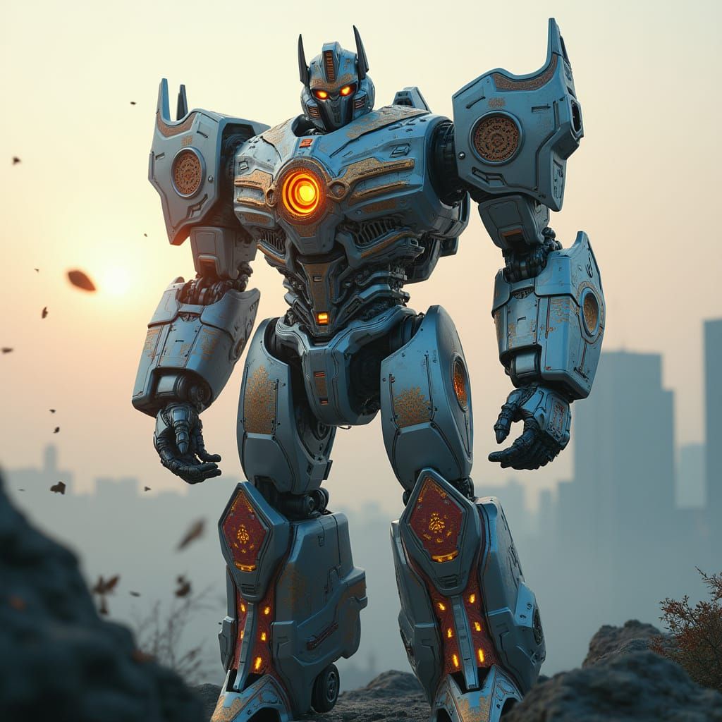 Korean-Inspired Transformer in Concept Art Style
