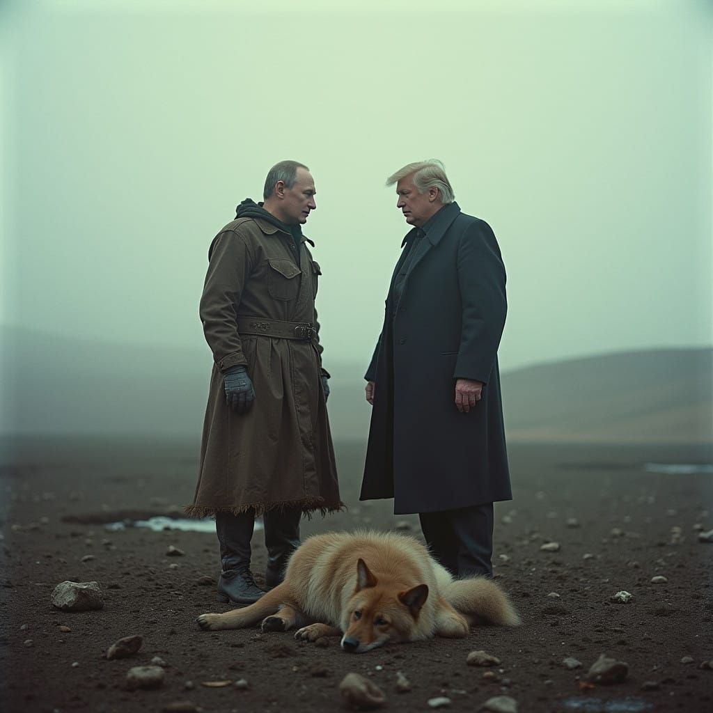 Putin and Trump Face a Bruised Wolf in a Gritty Cinematic La...