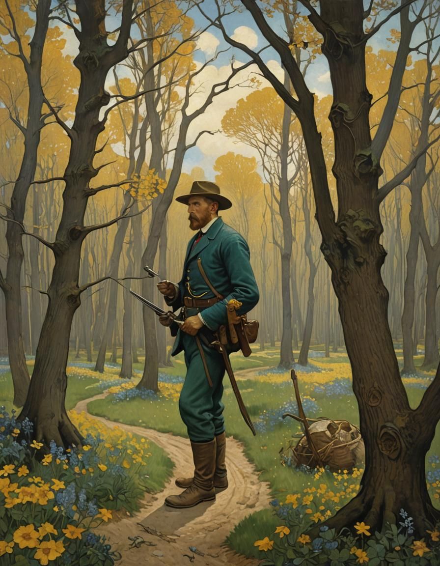 Vincent Van Gogh On The Path Less Travelled