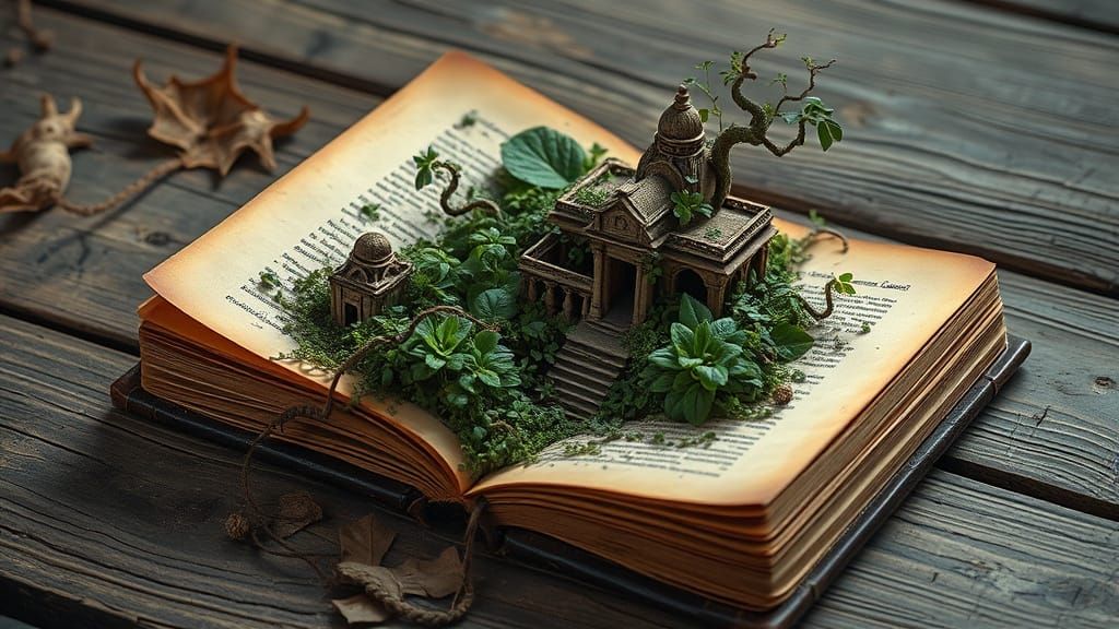 Ancient Secrets Unfurl in Forgotten Book