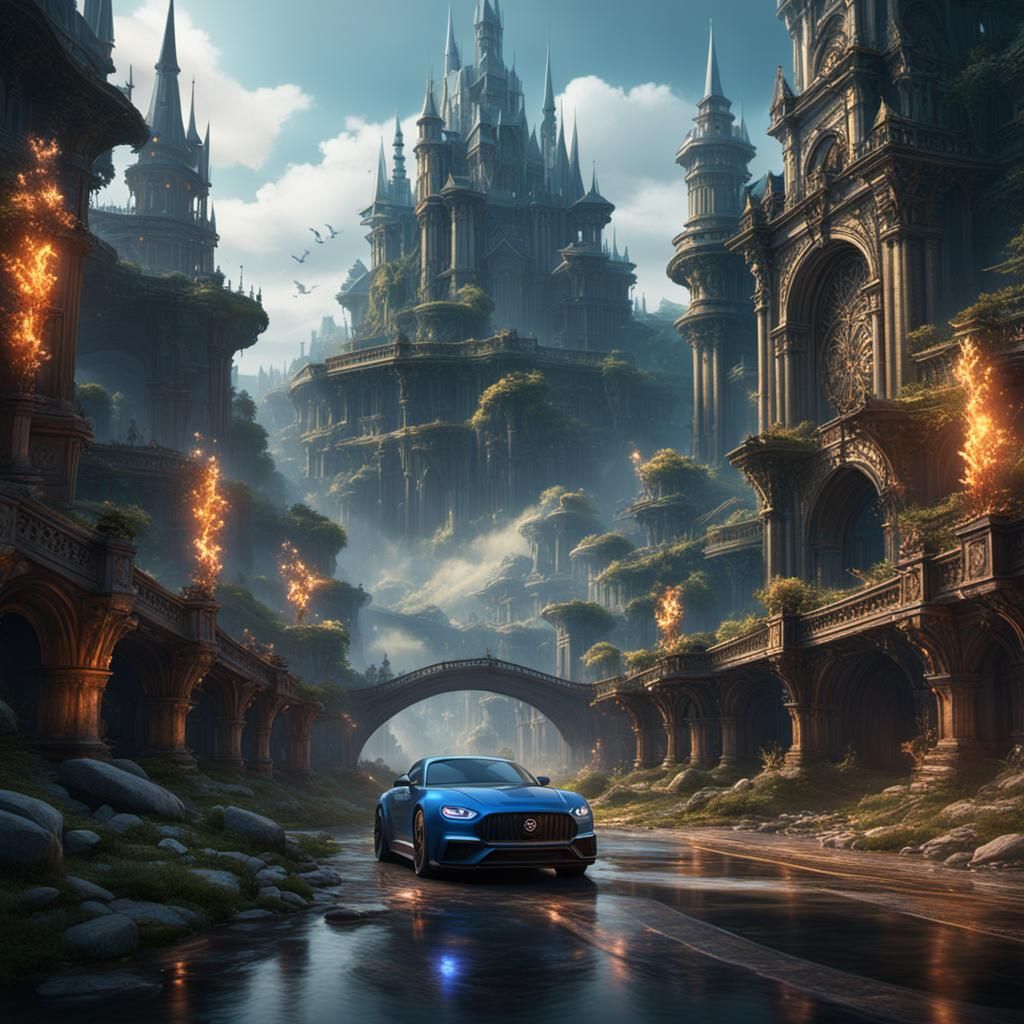 Dynamic Motion and Speed in Detailed Matte Painting