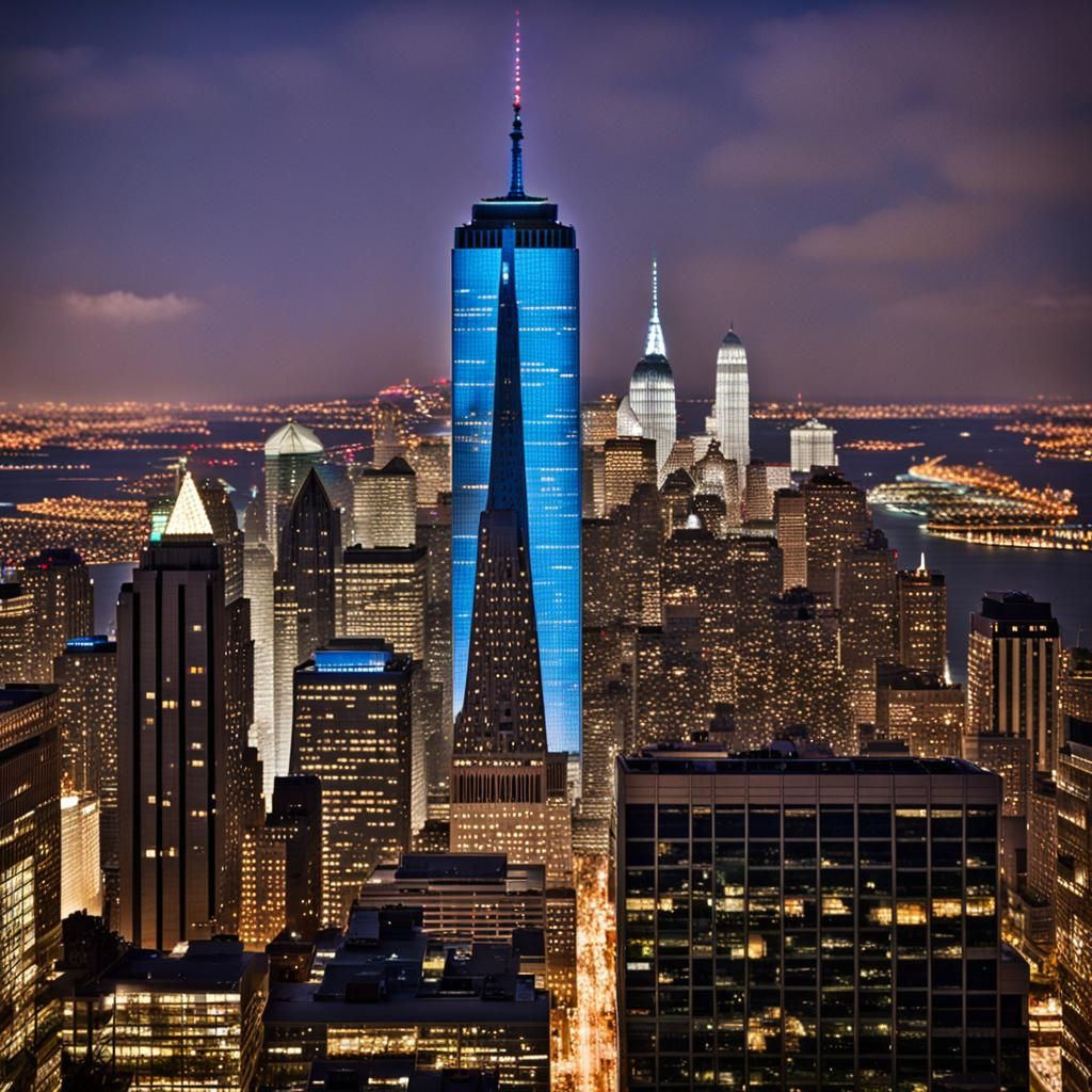 Poignant 9-11 Image in Professional Photography Style