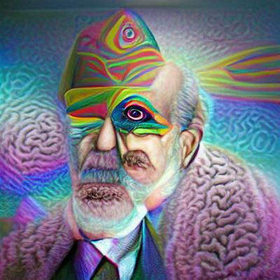 Psychedelic Abstract Swirls and Colors