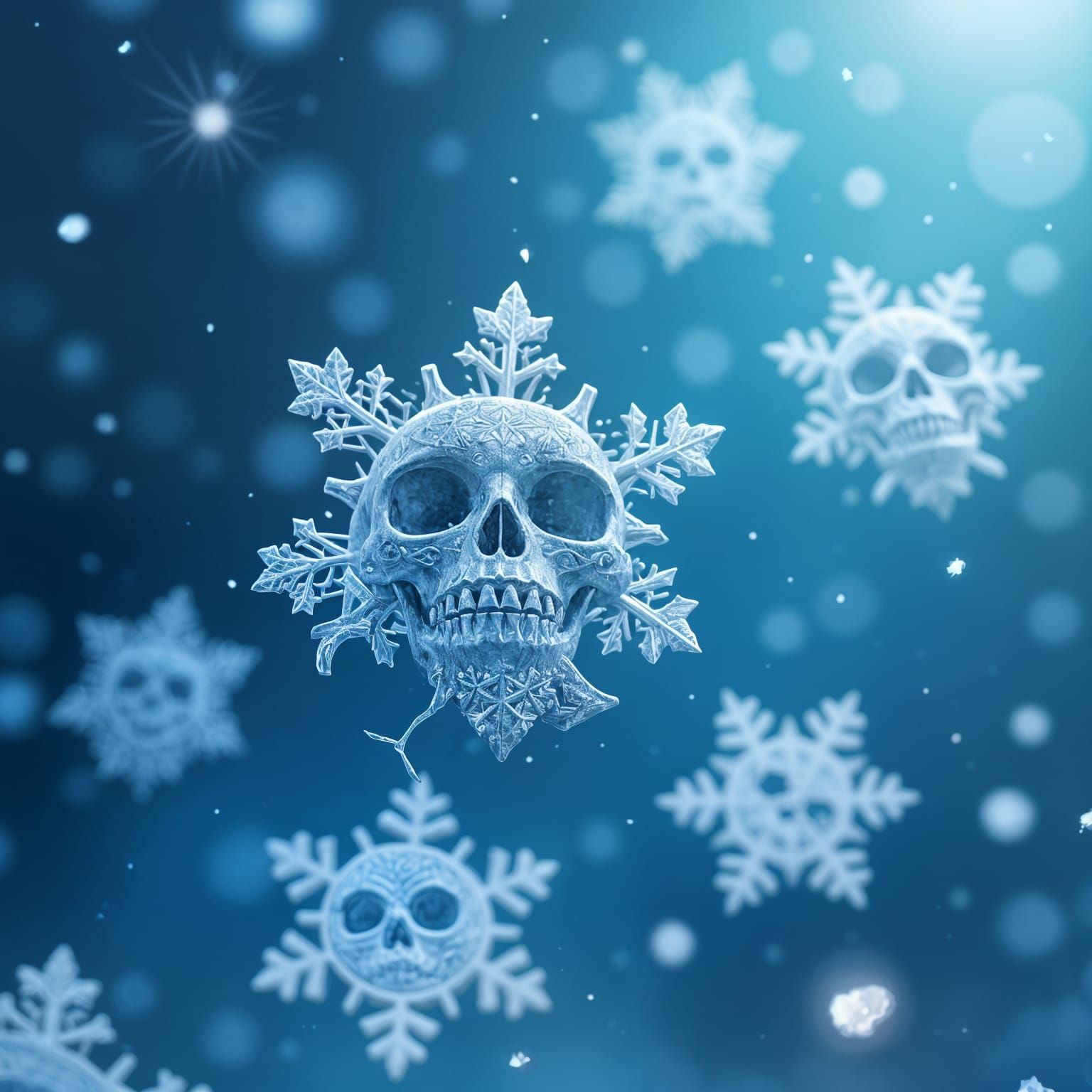 Holiday Spirits Emerge in Vibrant Blue Storm