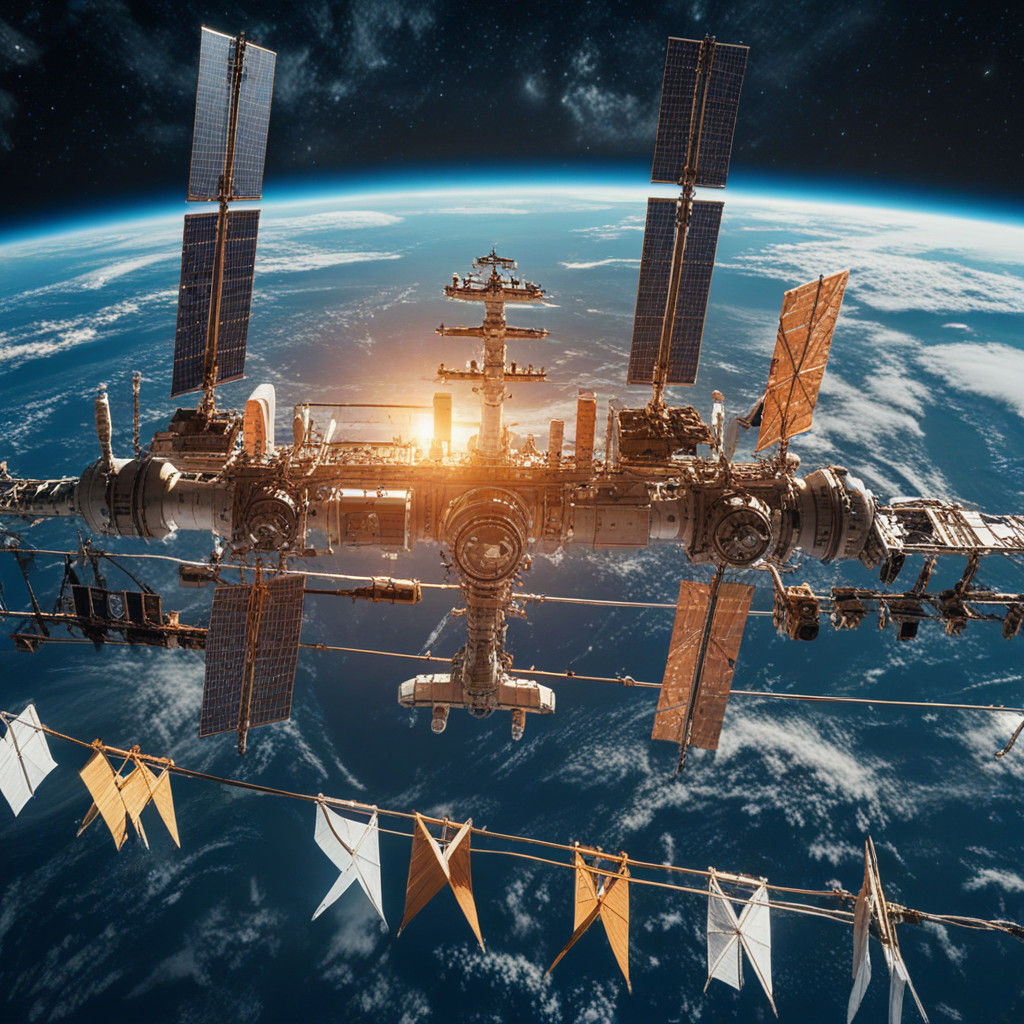 Cosmic Laundry Dreams in Ethereal Space