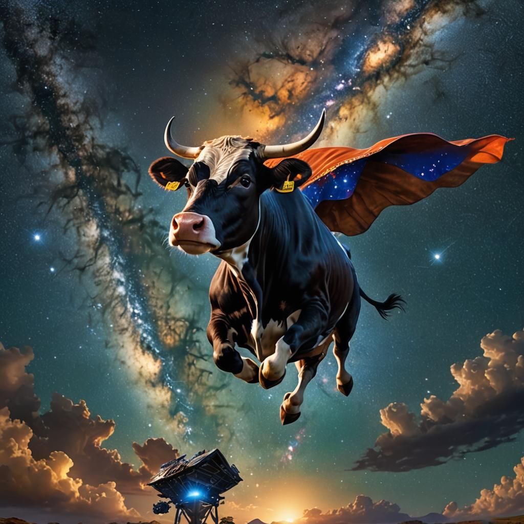 Super Cow Protects the Galaxy