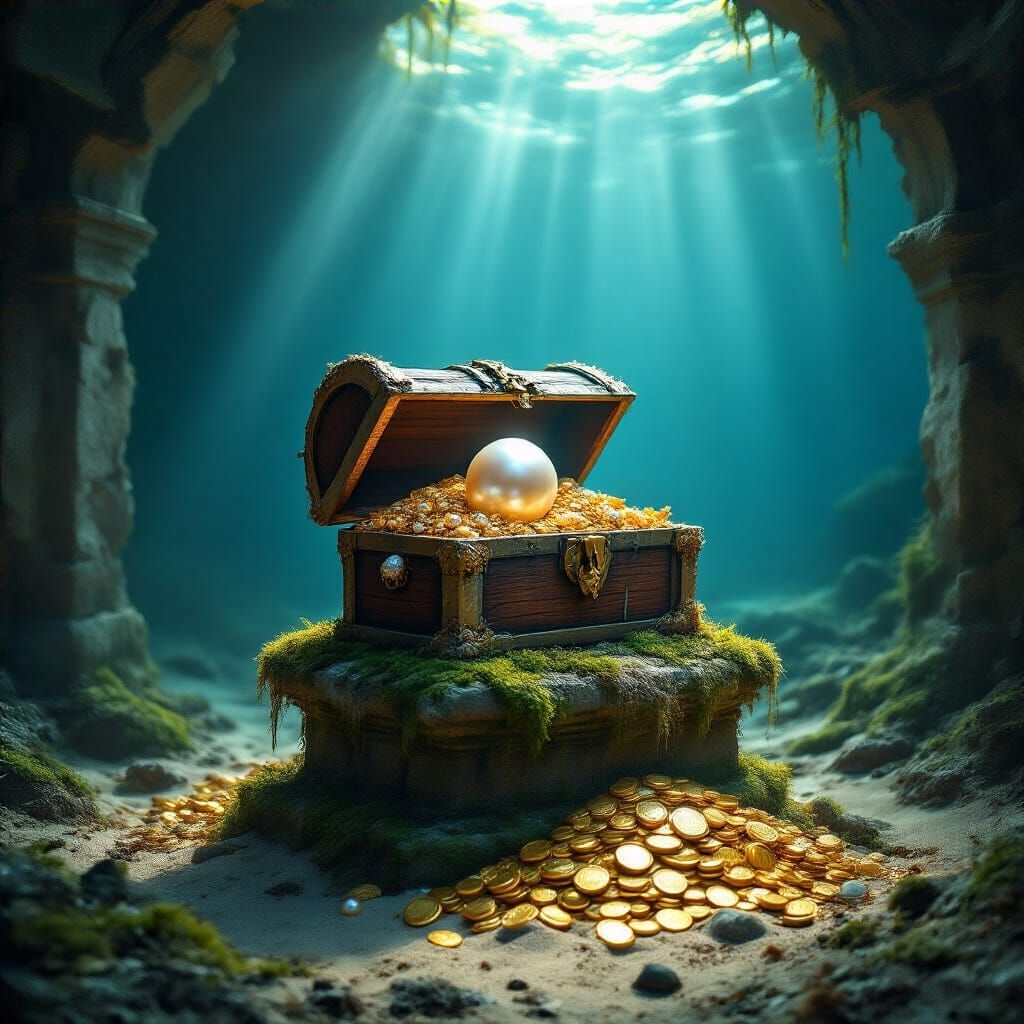 lost full treasure chest