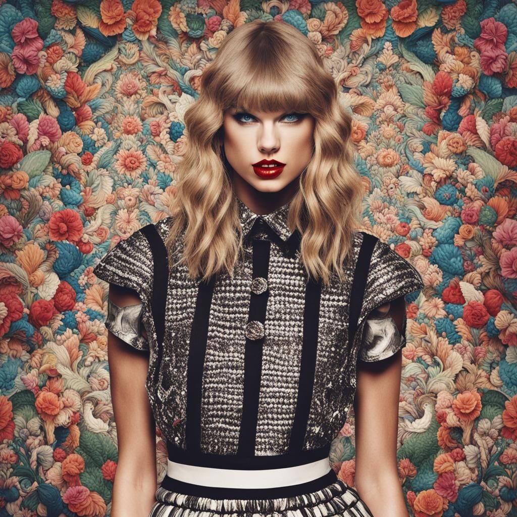 AI Image of Taylor Swift as a Weirdo