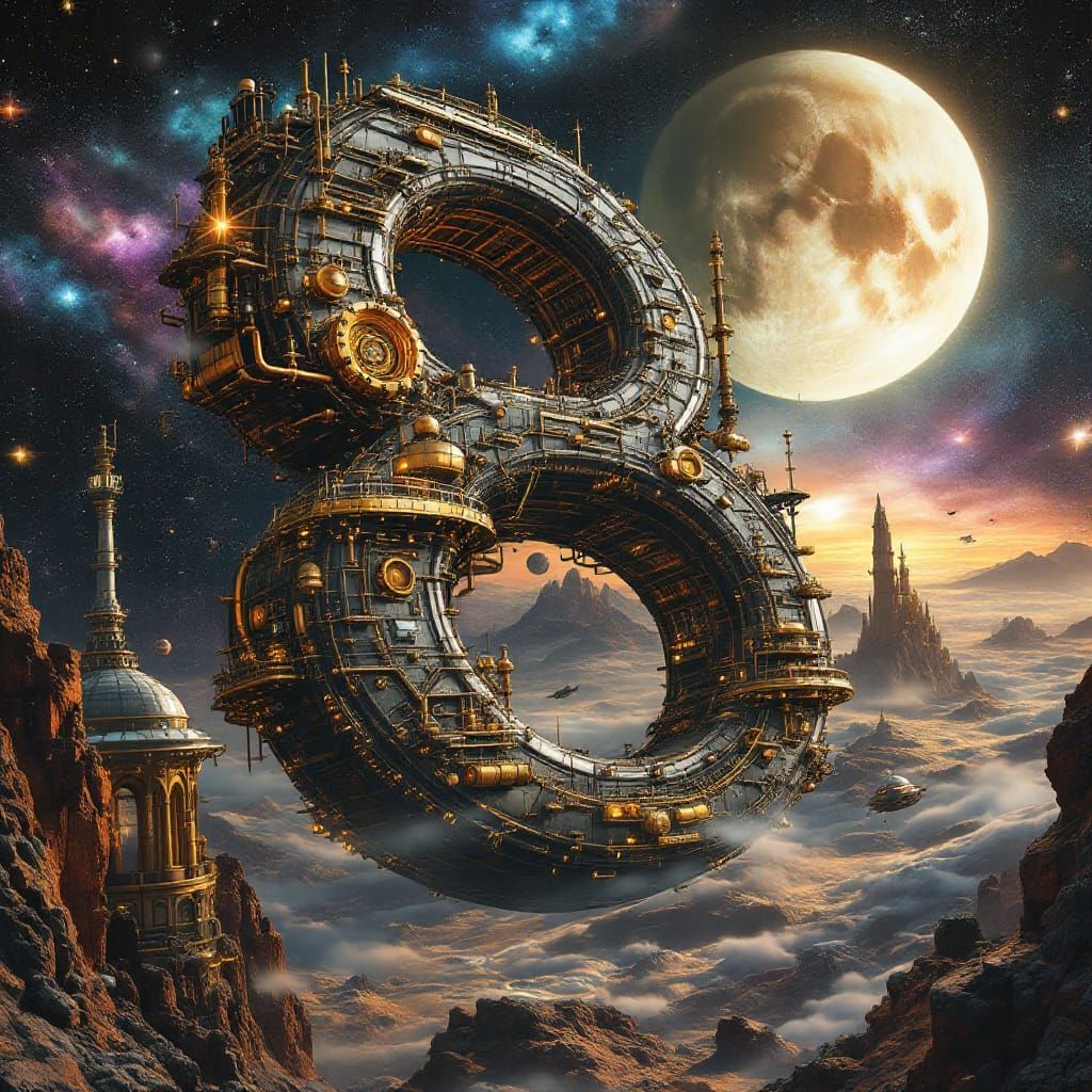 Steampunk Spacestation Number 8