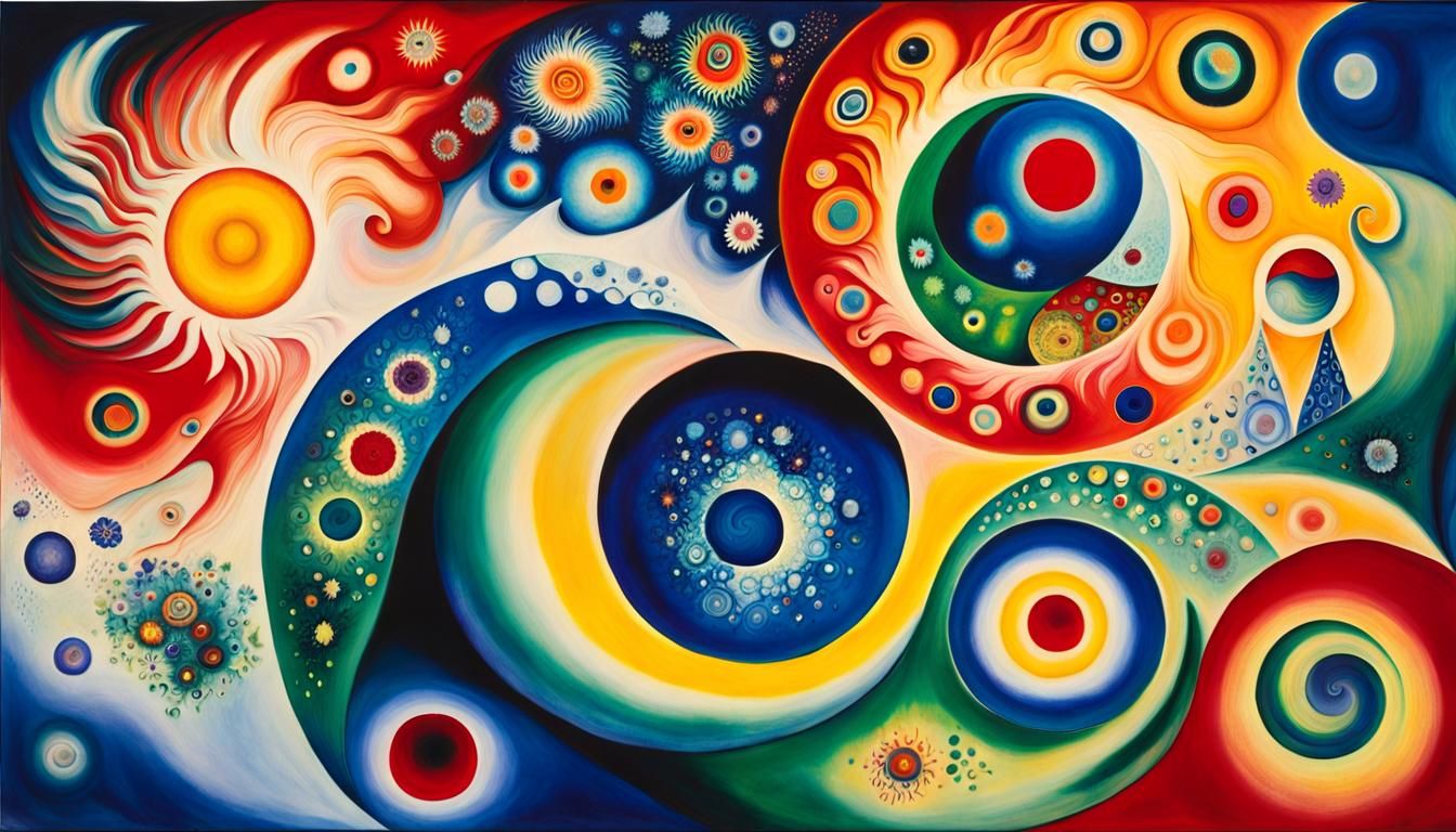 Astonishing Cosmic Art in Whirlpool of Stars and Plasma