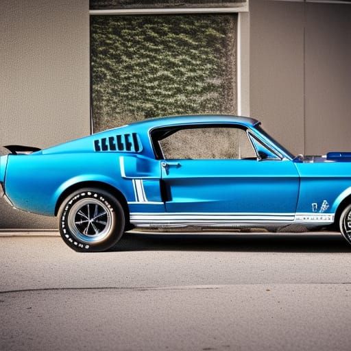 1968 Ford Mustang Shelby 500: Detailed Photo
