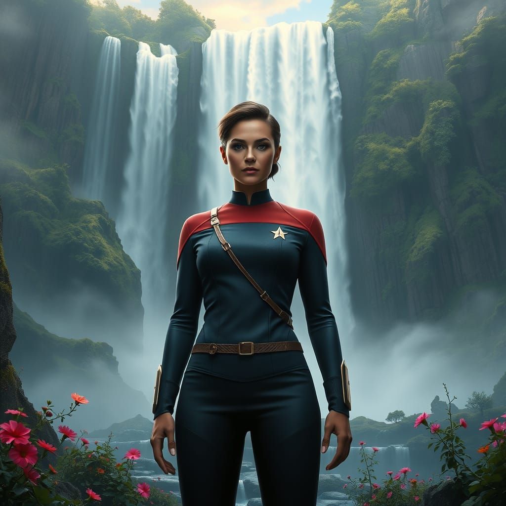 Heroic Starfleet Officer Meets Mystical Wizard in Majestic W...