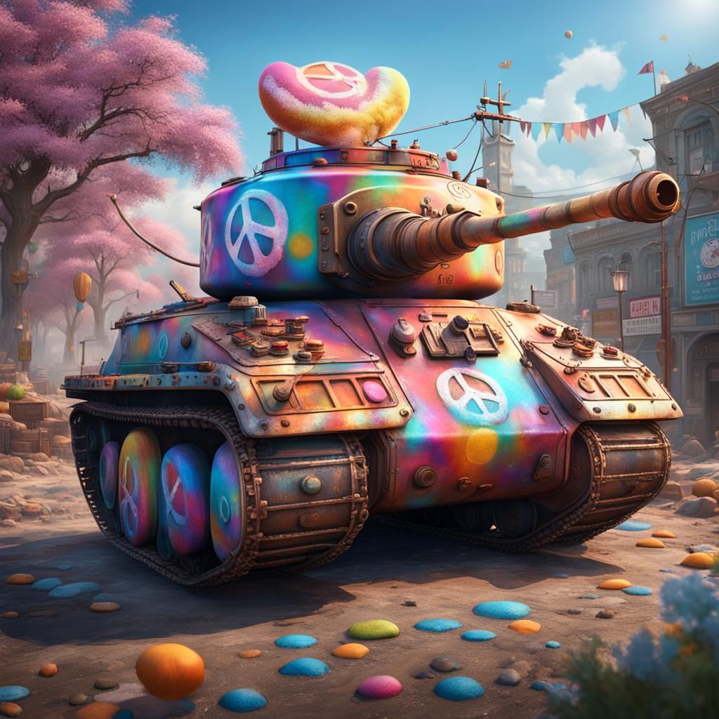 Ice Cream Tank: Make Peace Not War