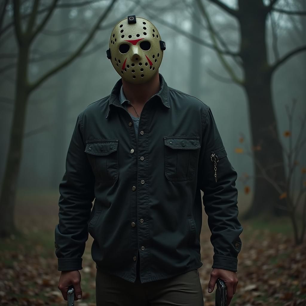 Jason Voorhees Horror at Campground