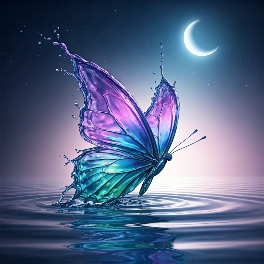 Fluid Butterfly