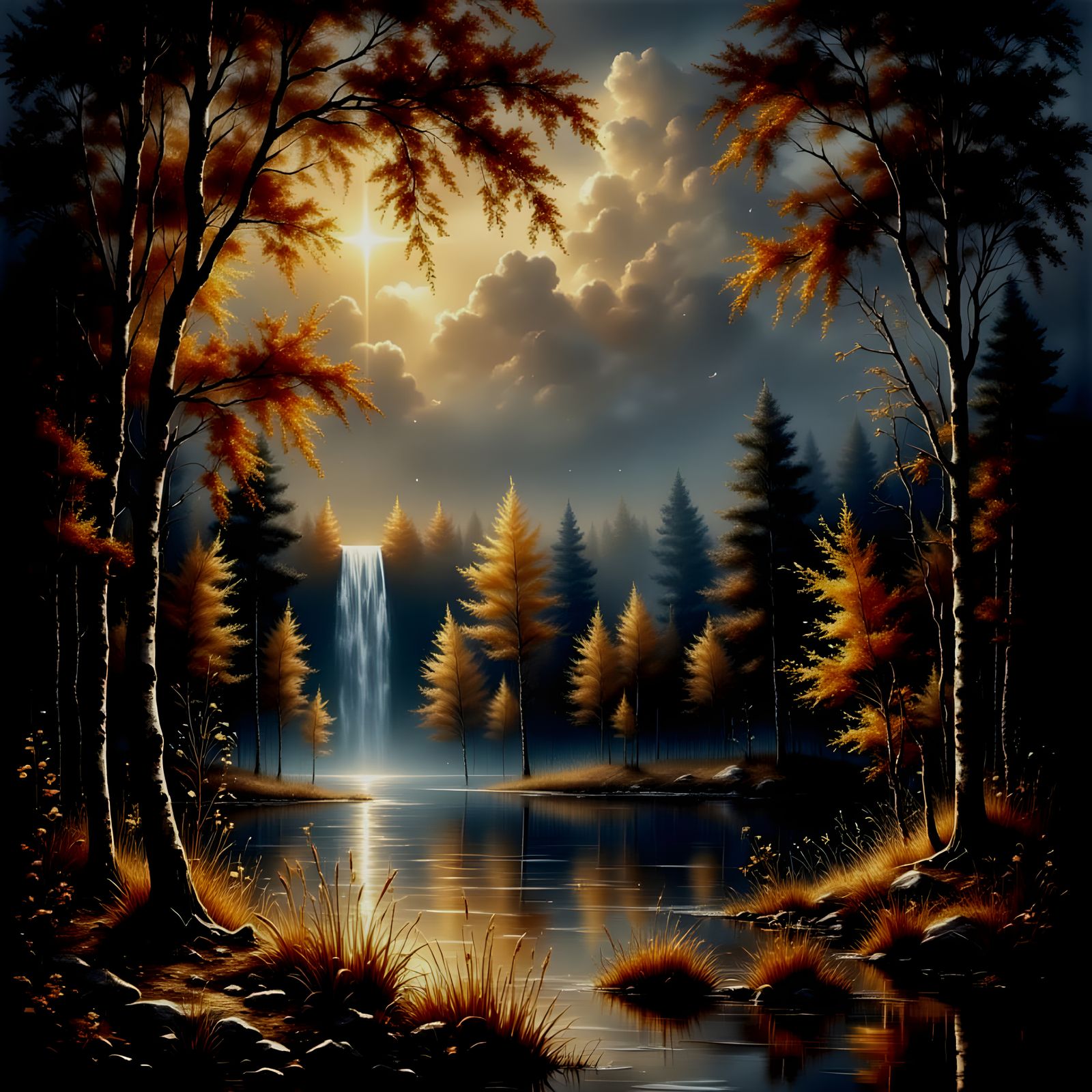 Late afternoon at the lake