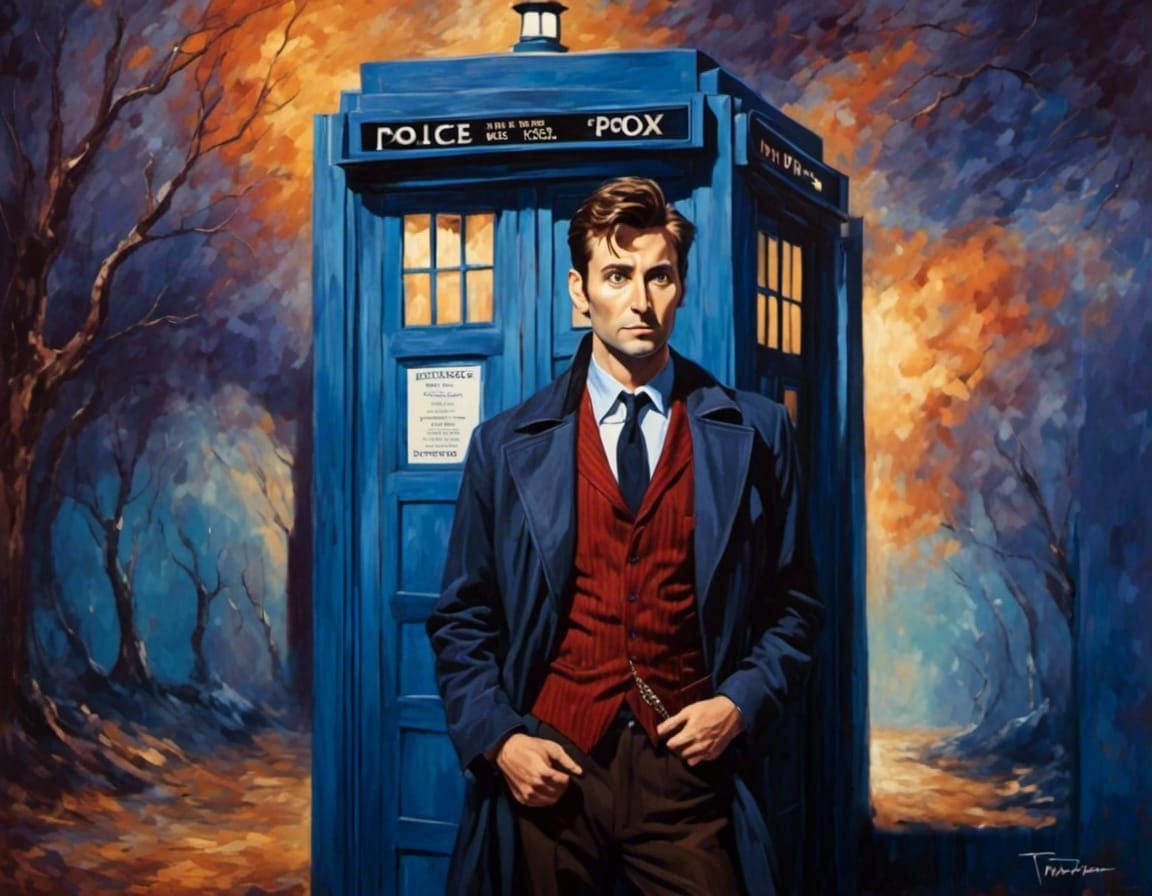 Doctor Who and the Retro Rockabilly Tardis
