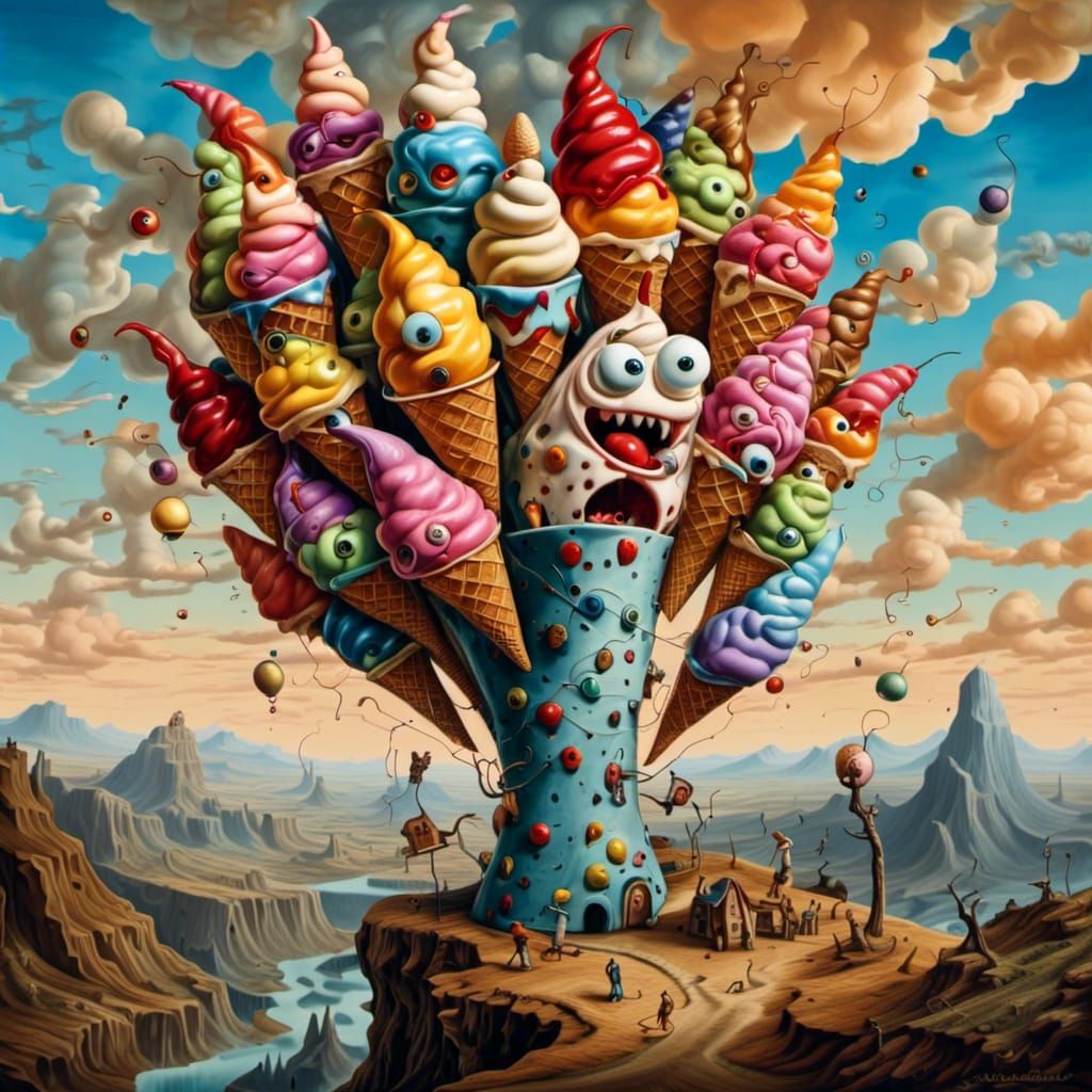 Ice Cream Tower