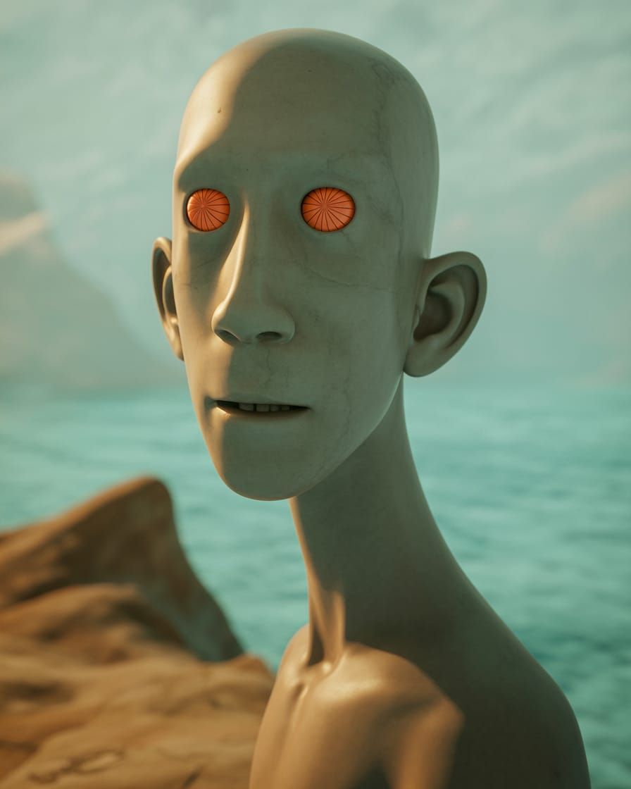 Boy with Woven Basket Brain Hears Radio Waves