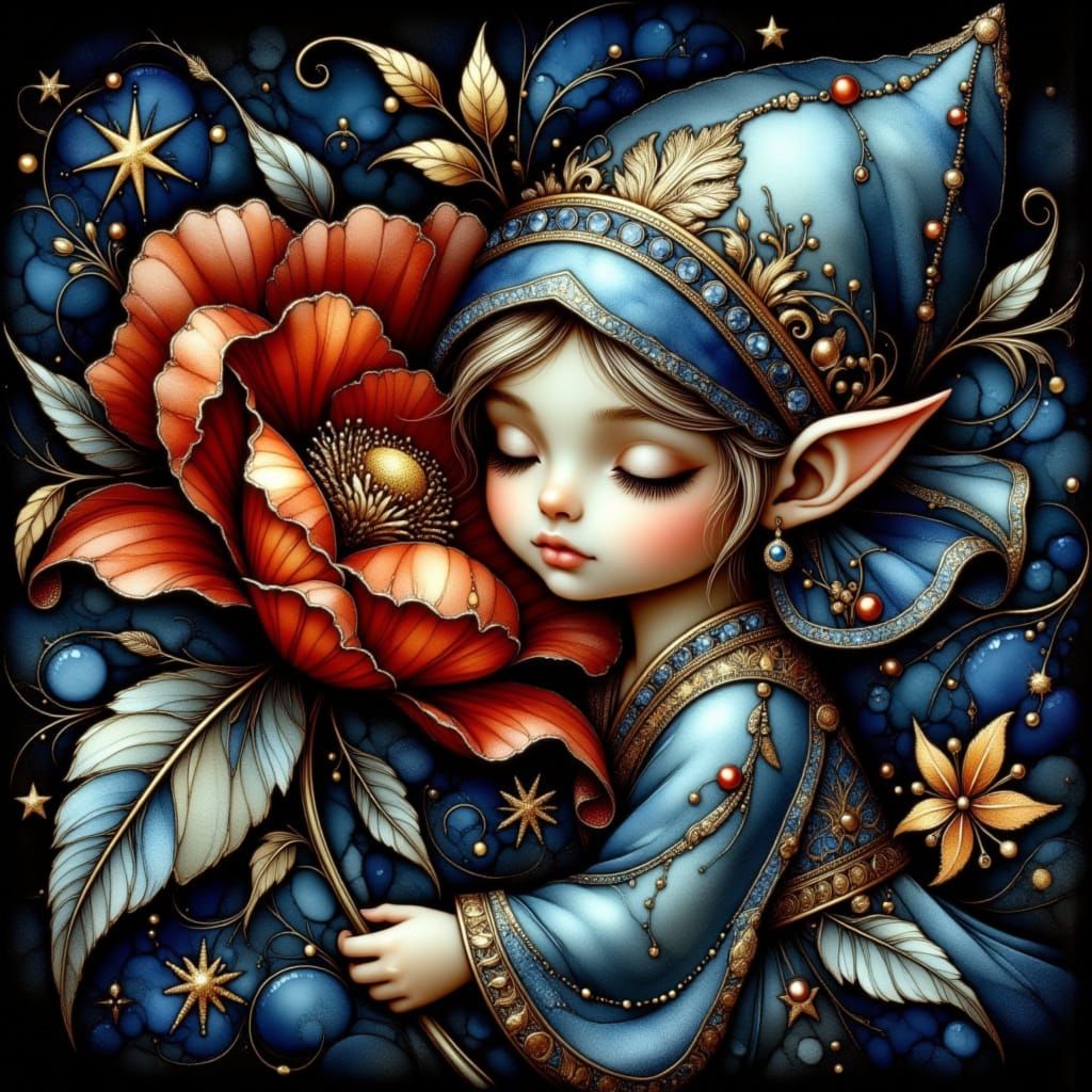 <lora:Crinkled Metallics:1.0> <lora:Alcohol Ink Splash:1.0> ...