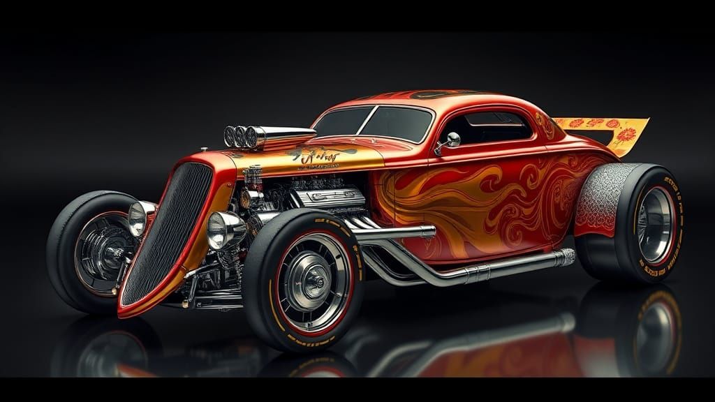 Nitrous Gasser with Manga Graphics in Mead Style