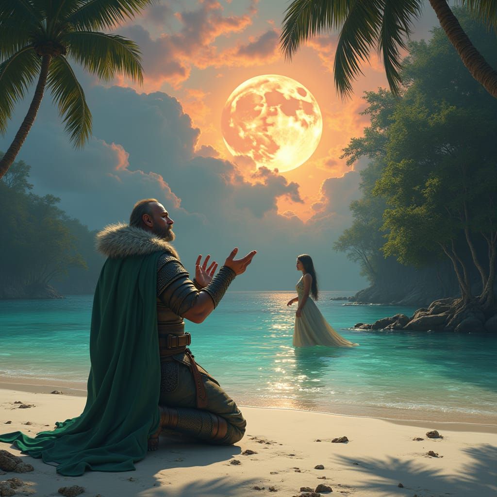 Viking Poet in Tropical Elysium