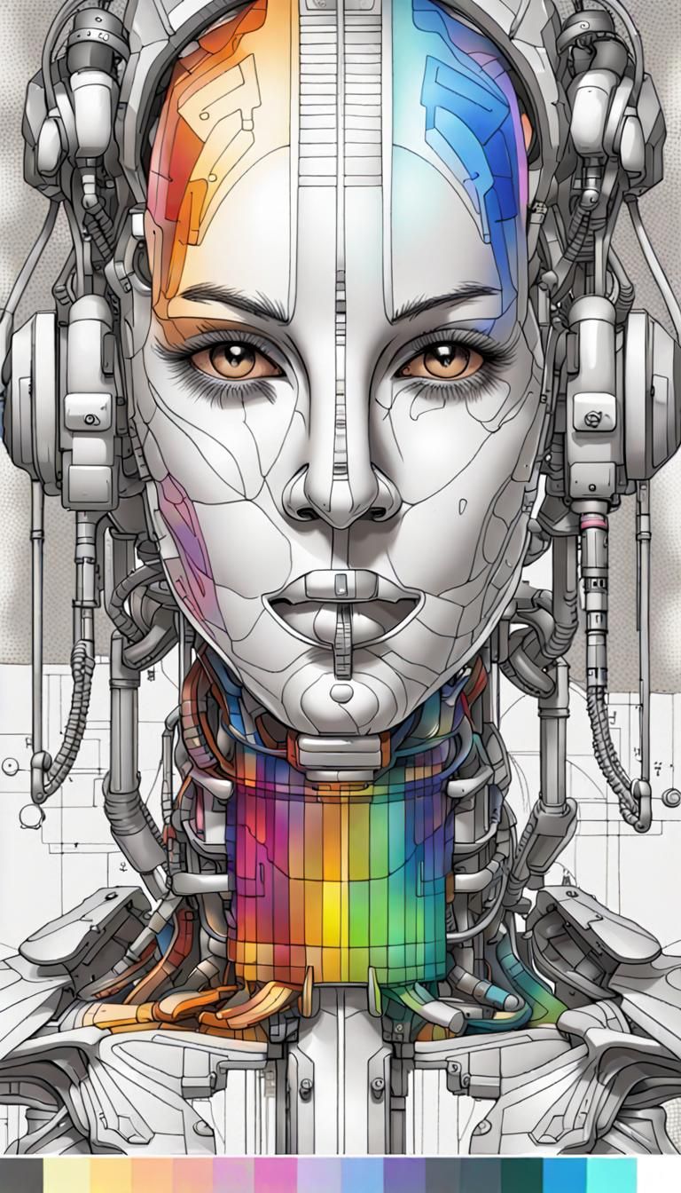 Colorful and Detailed Number 1000 Illustration