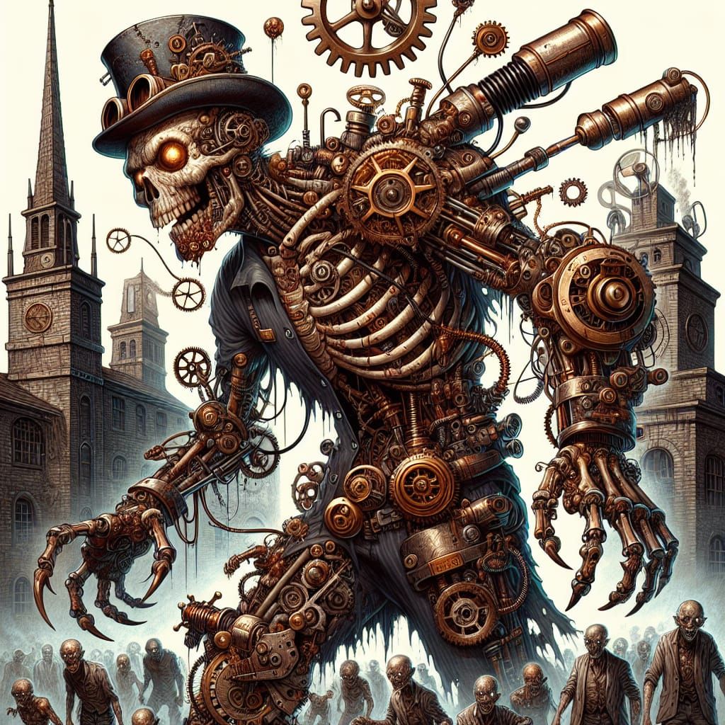 Steampunk Zombie