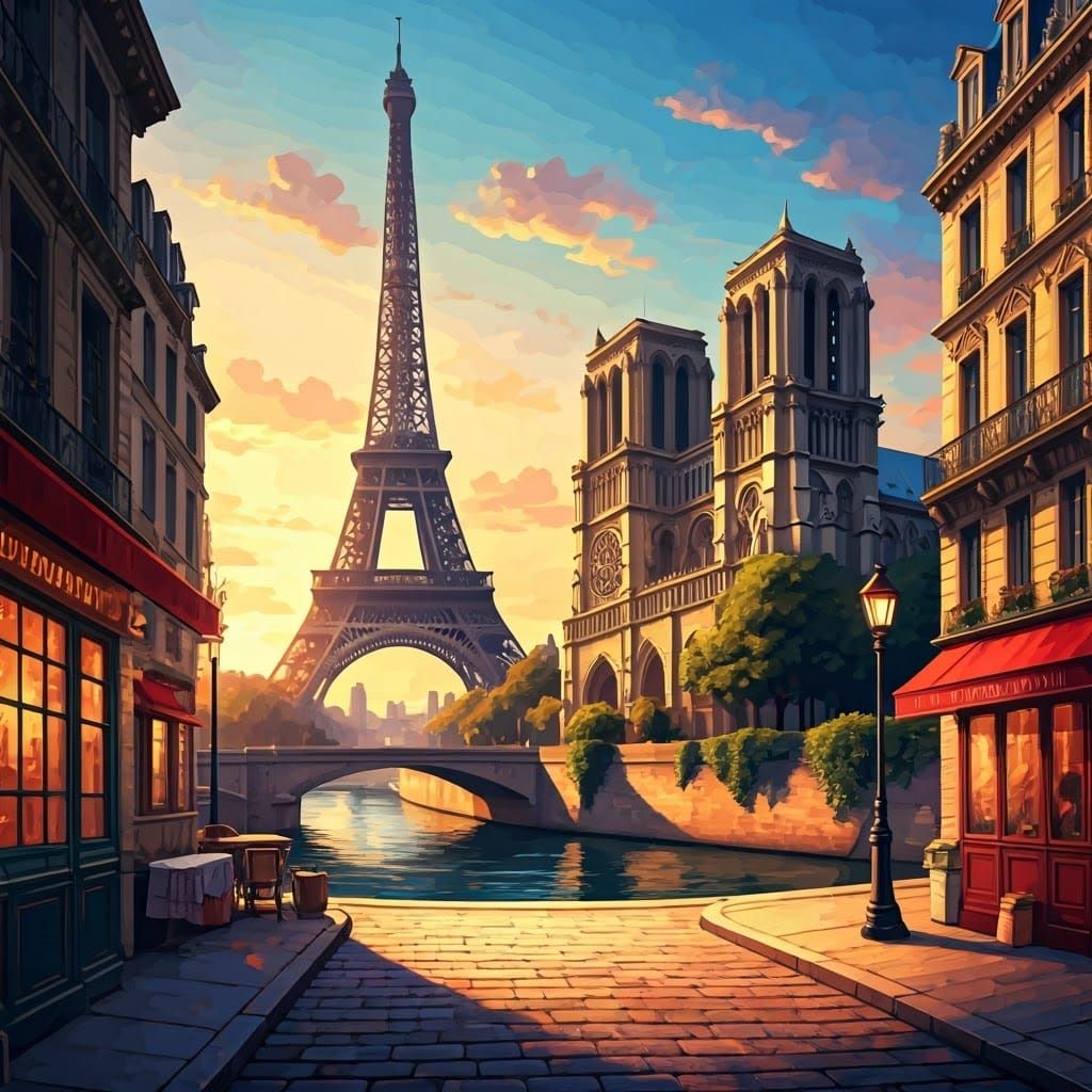 Scene of Paris