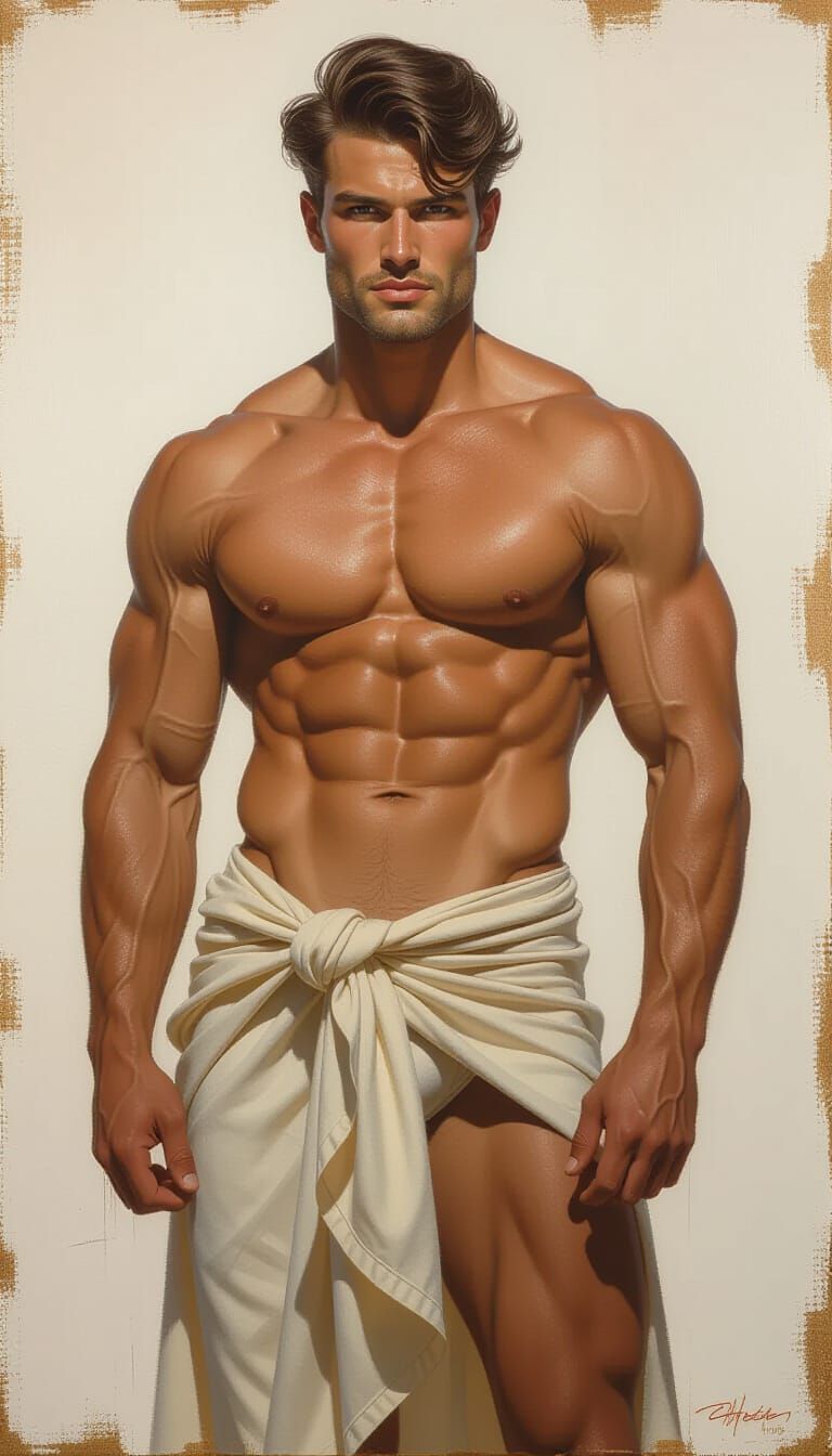 Heroic Portrait in Old Master Style with Soft Focus