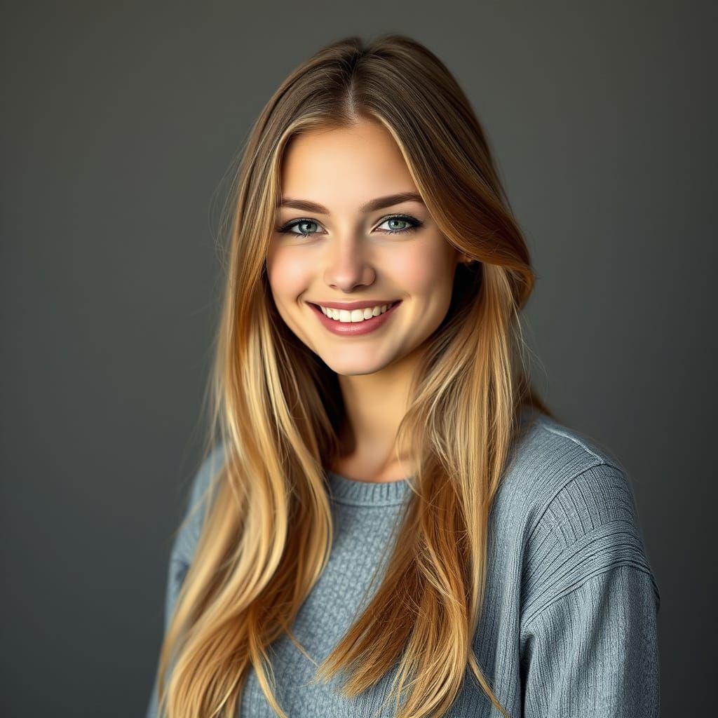 Hyper Realistic Portrait of a Beautiful Swedish Woman