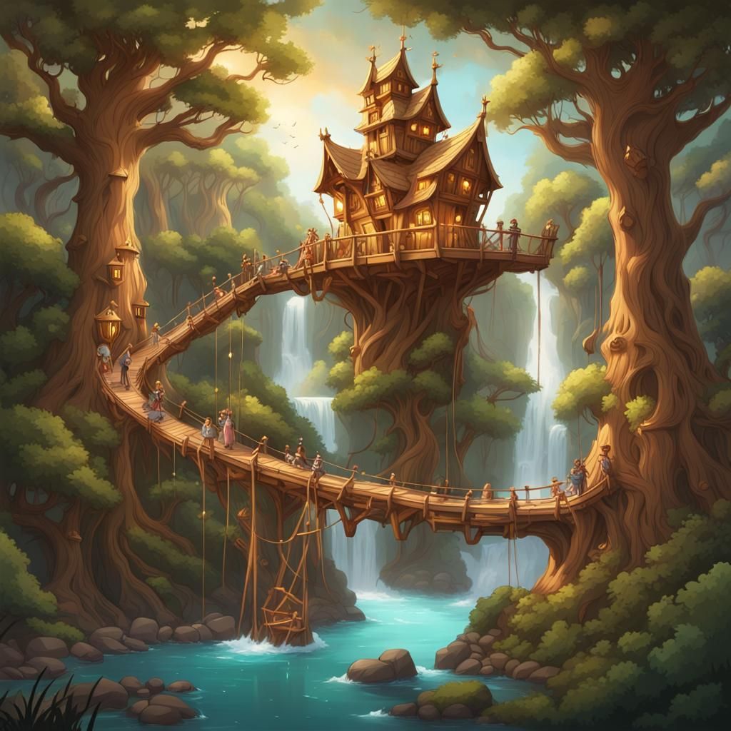 Goliath Warrior King in a Forest Kingdom