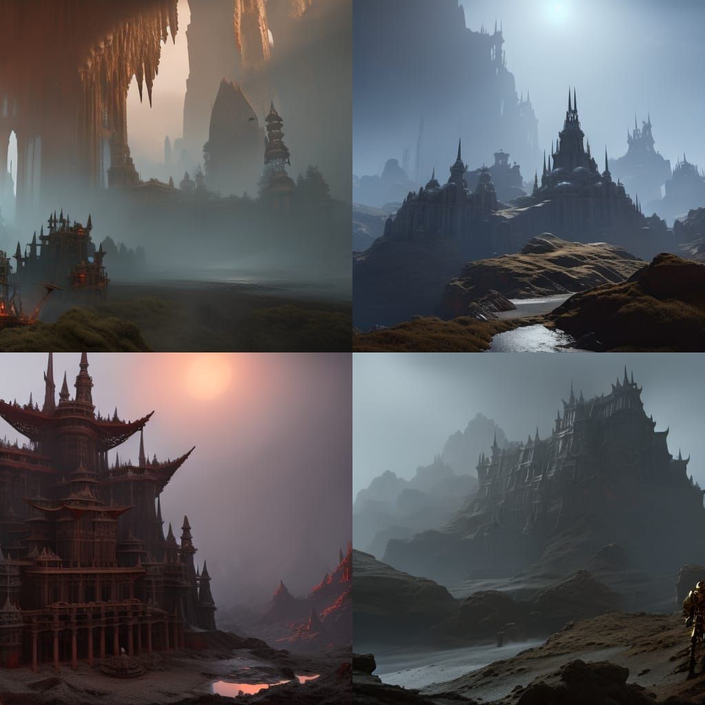 Fantastical Adepta Sororitas Matte Painting