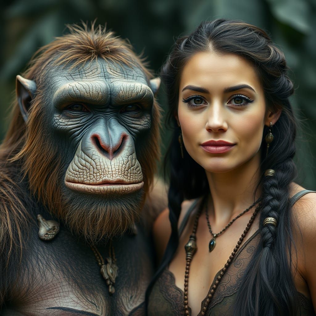 Woman and Neanderthal: A Study in Contrasts