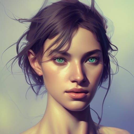 Detailed Portrait with Dynamic Lighting