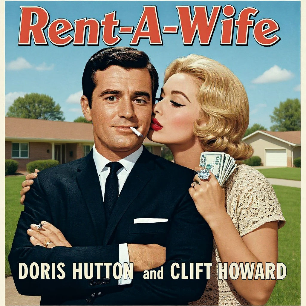 Rent-A-Wife: A Vintage 1960s Comedy Poster