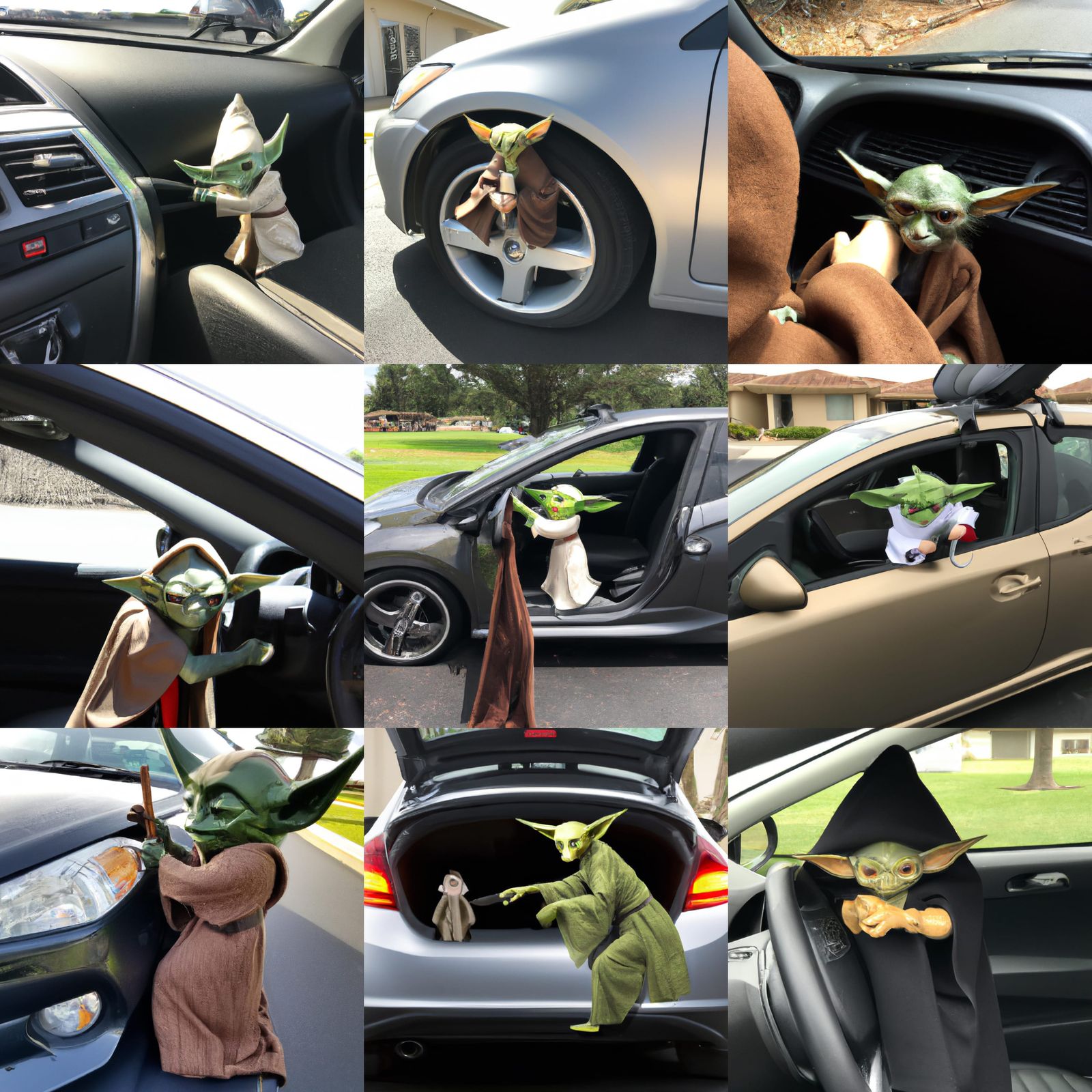 Yoda Steals a Honda Civic