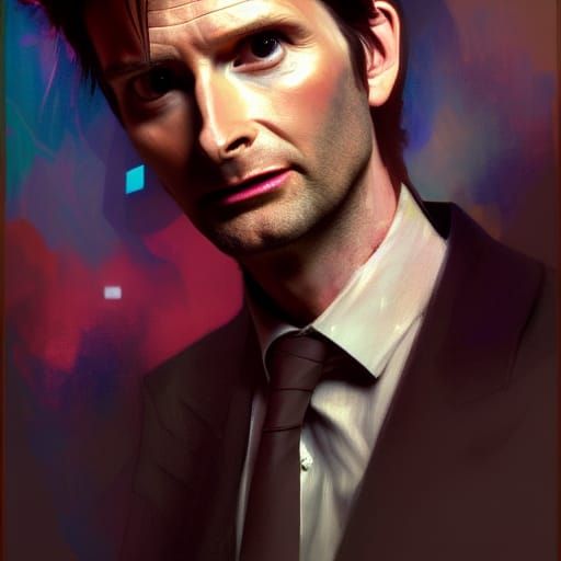 Doctor Who Hybrid in Academic Art Style