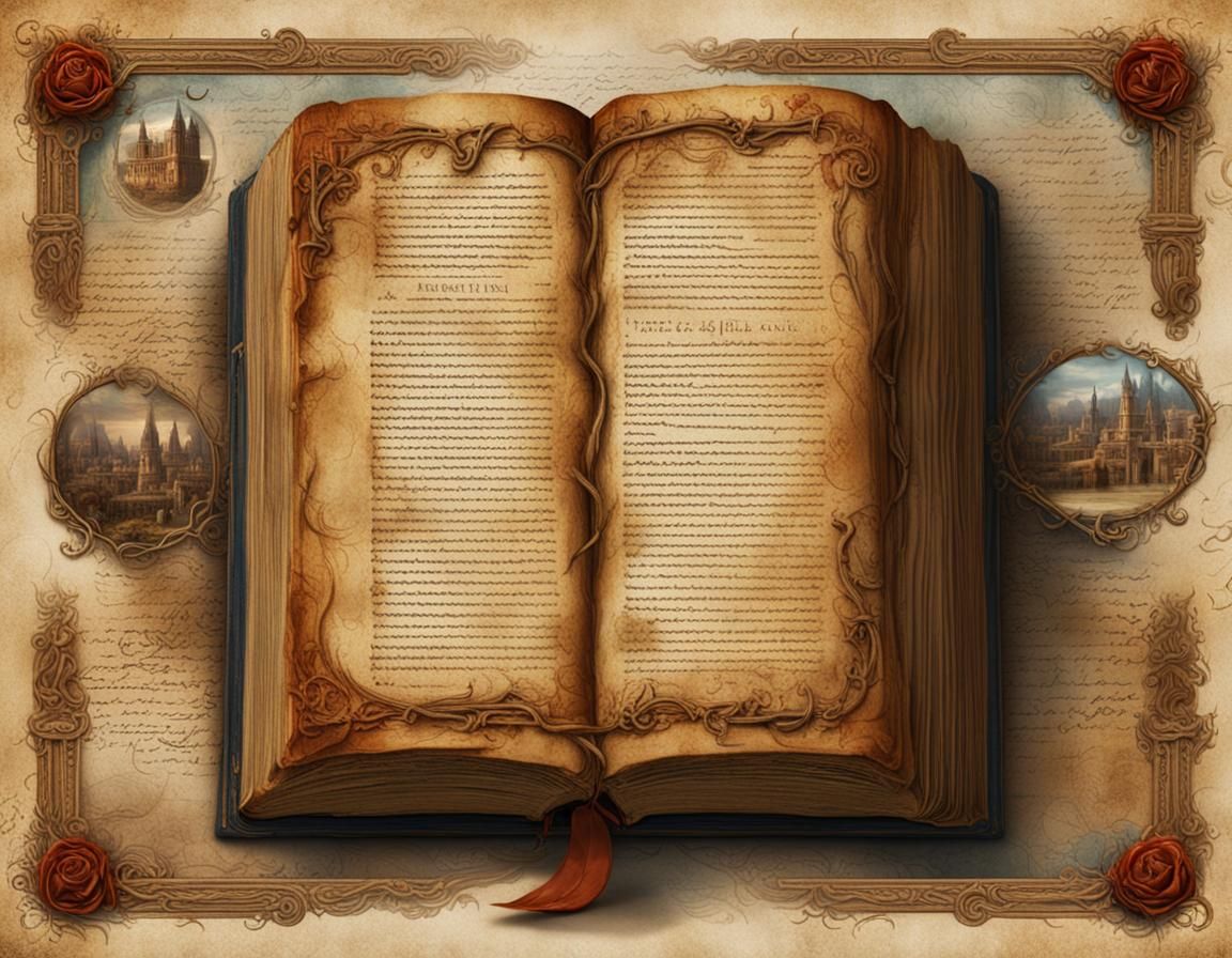 Isaiah 53 Bible Page: Detailed Matte Painting