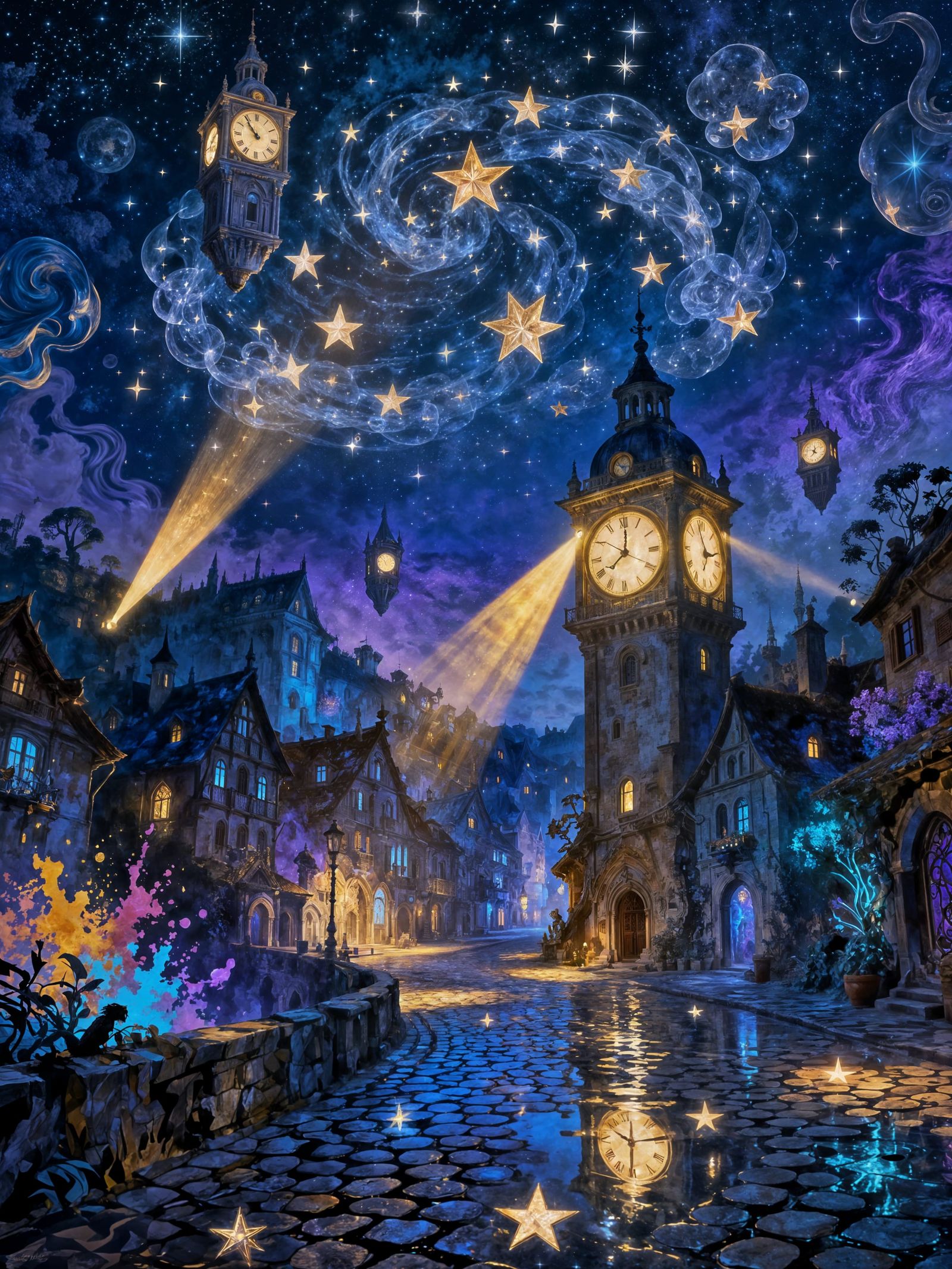 April Night, All the Clocks Strike Fifteen