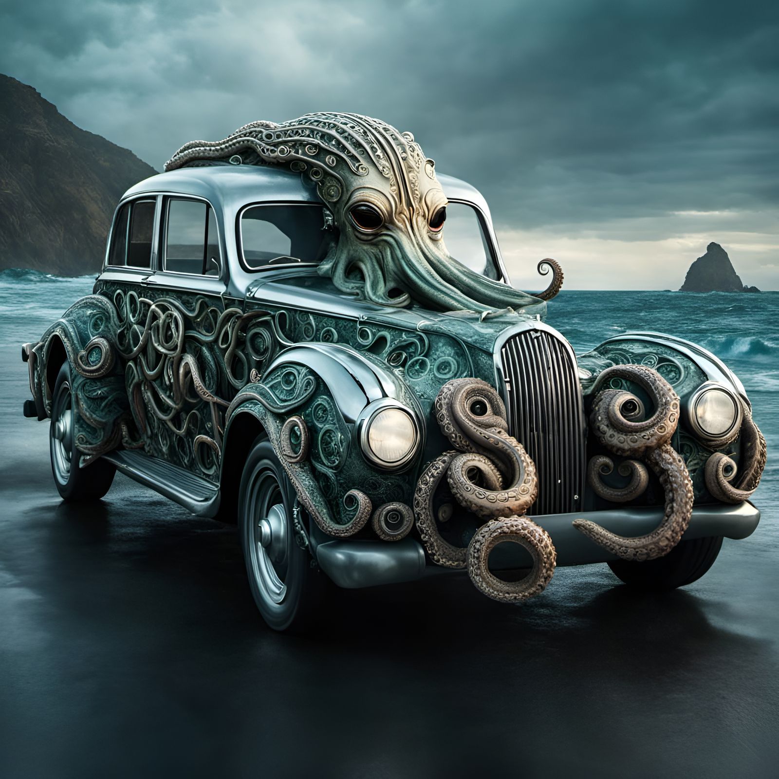 Cthulu car
