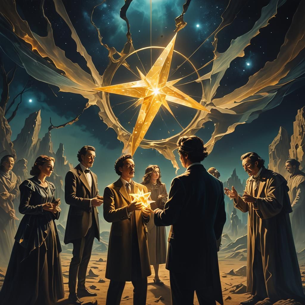 Surreal Group Finds Glowing Star Fragment